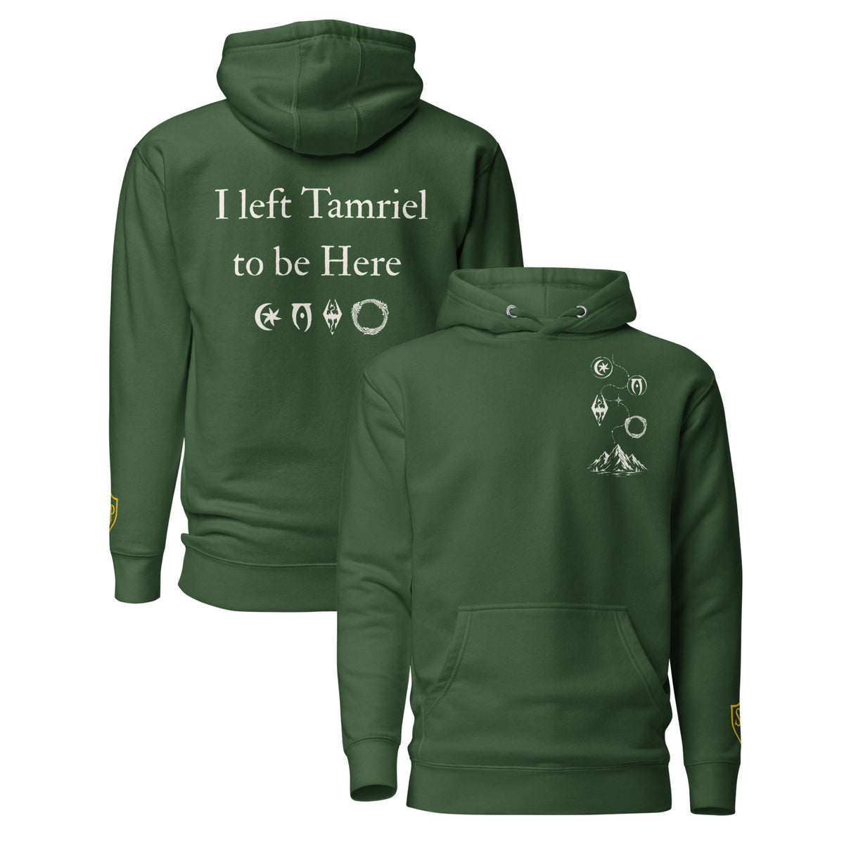 I Left Tamriel to Be Here | Fantasy RPG Hoodie